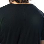 OG Classic V-Neck T-Shirt // Pitch Black (XS)