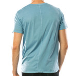 Classic Sky V-Neck T-Shirt // Sky Blue (2XL)