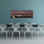 Los Angeles Panoramic Skyline (36"H x 12"W x 0.75"D)