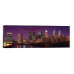 Philadelphia Panoramic Skyline (36"H x 12"W x 0.75"D)