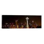 Seattle Panoramic Skyline (36"H x 12"W x 0.75"D)