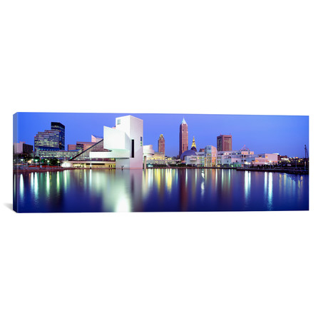 Rock & Roll Hall Of Fame, Cleveland (36"H x 12"W x 0.75"D)