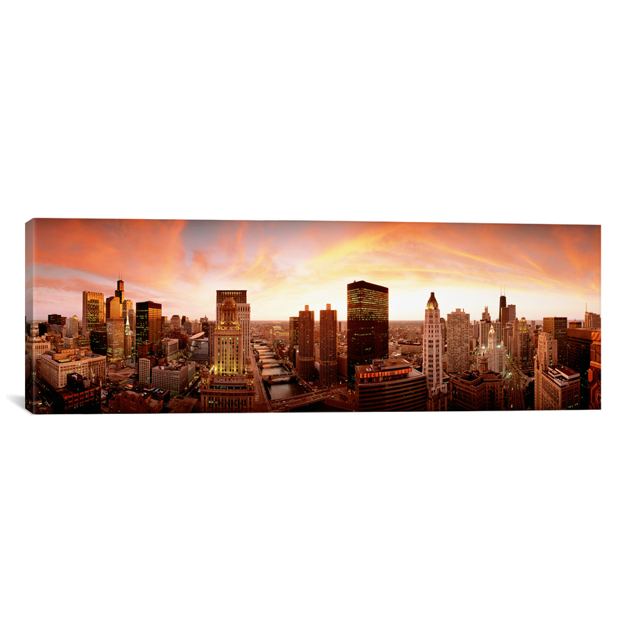 Panoramic Skylines + Cityscapes - Ready To Hang Canvas Prints - Touch ...