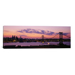 Ben Franklin Bridge, Philadelphia (48"H x 16"W x 0.75"D)