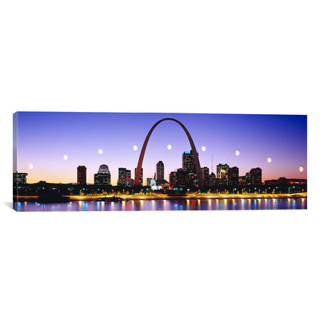 St. Louis Skyline (36"H x 12"W x 0.75"D)