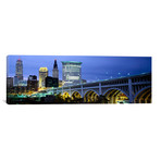Detroit Avenue Bridge, Cleveland (36"H x 12"W x 0.75"D)