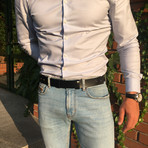 Skylar 3.5 Cm Belt // Black (XS)