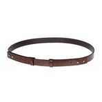 Skylar 2.5 Cm Belt // Brown (XL)