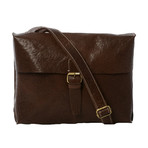 Bank Messenger Bag // Brown