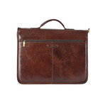 Chelsea Briefcase Bag // Cognac