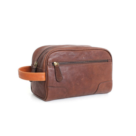 Duff Dopp Kit // Brown, Tan