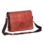 Pedro Messenger Bag // Cognac