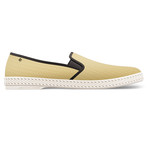 Montecristi Slip-On // Black + Beige (Euro: 42)