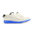 Hemera Skirt Sneaker // Taupe + Royal Blue (US: 12)