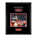Signed + Framed Photo // Jerry Rice