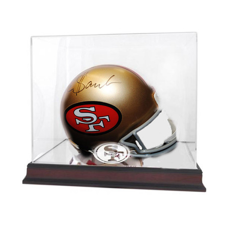 Signed + Framed Helmet // Deion Sanders // I