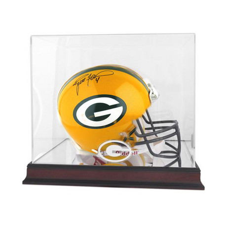 Signed + Framed Helmet // Brett Favre