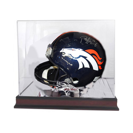Signed + Framed Helmet // Peyton Manning