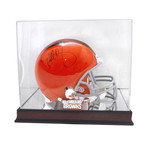 Signed + Framed Helmet // Eric Metcalf