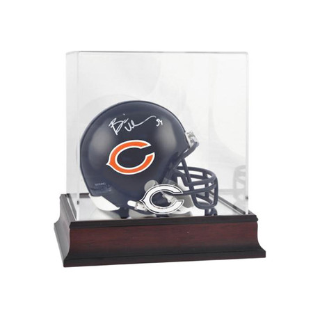 Signed + Framed Helmet // Brian Urlacher