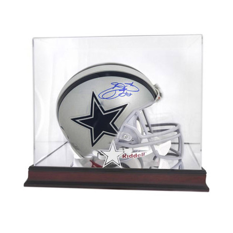 Signed + Framed Helmet // Emmit Smith