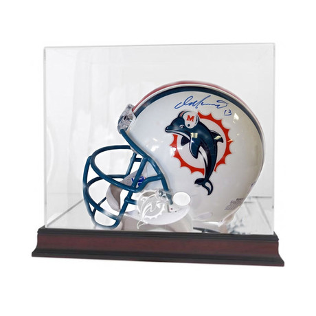 Signed + Framed Helmet // Dan Marino