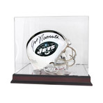 Signed + Framed Helmet // Joe Namath