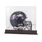Signed + Framed Helmet // Ray Lewis