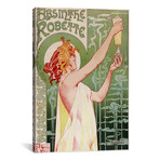 Absinthe Robette Vintage Poster // Henri Privat-Livemont (18"W x 26"H x 0.75"D)