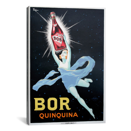 Bor Quinquina // Leonetto Cappiello (18"W x 26"H x 0.75"D)