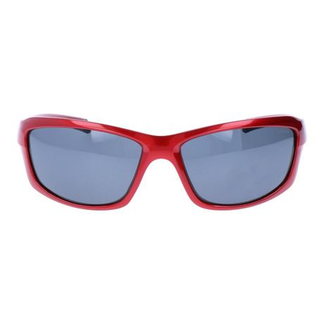 Alfie Sunglasses + Polarized Lens // Red