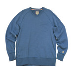 Country Club V-Neck Sweater // Sail Blue (M)