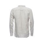 Truman Square Pocket Shirt // Off White (XL)