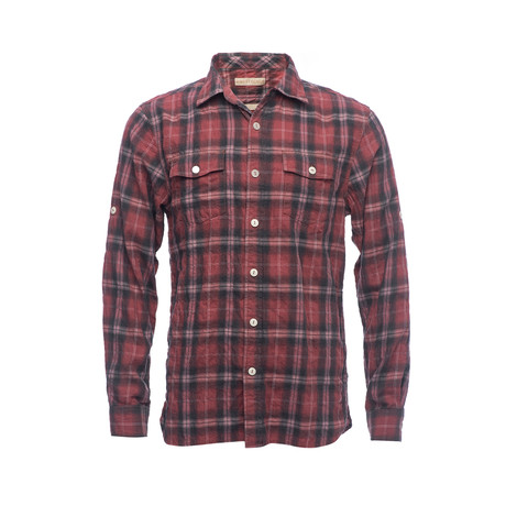 Truman Flap Pocket Shirt // Faded Red Plaid (XS)
