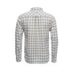 Truman Button Collar Shirt // Tan Check (M)