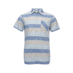 Truman Square Pocket Shirt // Blue (XS)