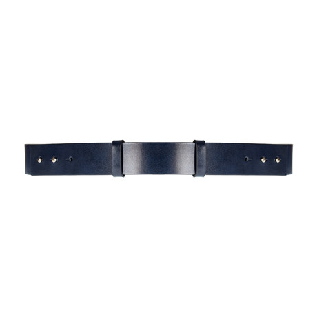 Skylar 3.5 Cm Belt // Navy Blue (XS)