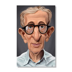 Celebrity Sunday: Woody Allen // Aluminum Print (16"W x 24"H)