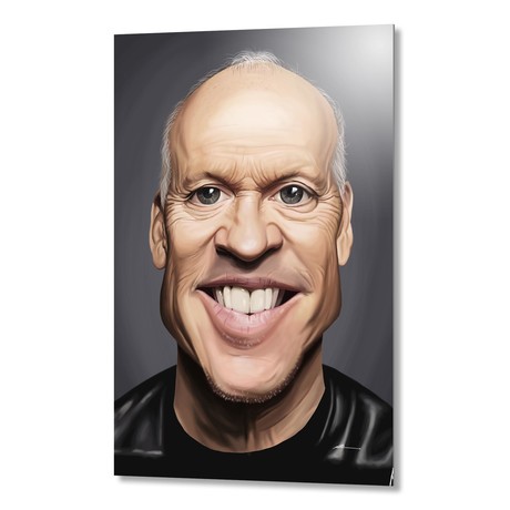 Celebrity Sunday: Michael Keaton // Aluminum Print (16"W x 24"H)