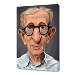 Celebrity Sunday: Woody Allen // Stretched Canvas (16"W x 24"H x 1.5"D)
