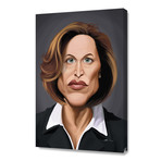 Celebrity Sunday: Gillian Anderson // Stretched Canvas (16"W x 24"H x 1.5"D)