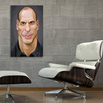 Celebrity Sunday: Yanis Varoufakis // Stretched Canvas (16"W x 24"H x 1.5"D)