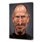 Celebrity Sunday: Steve Jobs // Stretched Canvas (16"W x 24"H x 1.5"D)