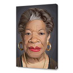 Celebrity Sunday: Maya Angelou // Stretched Canvas (16"W x 24"H x 1.5"D)