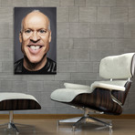 Celebrity Sunday: Michael Keaton // Stretched Canvas (16"W x 24"H x 1.5"D)