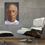 Celebrity Sunday: Pablo Picasso // Stretched Canvas (16"W x 24"H x 1.5"D)