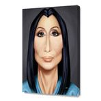 Celebrity Sunday: Cher // Stretched Canvas (16"W x 24"H x 1.5"D)