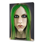 Celebrity Sunday: Avril Lavigne // Stretched Canvas (16"W x 24"H x 1.5"D)