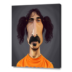 Frank Zappa // Stretched Canvas (16"W x 20"H x 1.5"D)