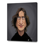 John Lennon // Stretched Canvas (16"W x 20"H x 1.5"D)